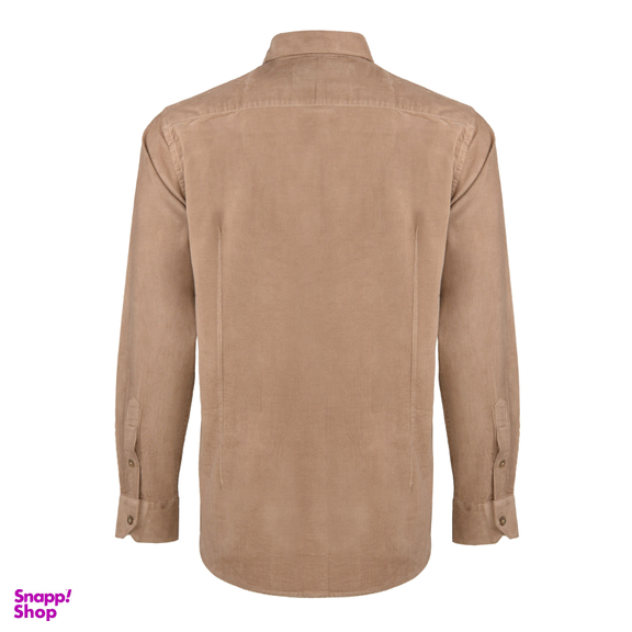 پیراهن مخمل مردانه جی تی هوگرو (GT Hugero) کد 10262 رنگ طوسی