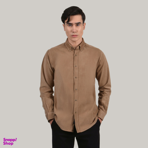 پیراهن مخمل مردانه جی تی هوگرو (GT Hugero) کد 10262 رنگ طوسی