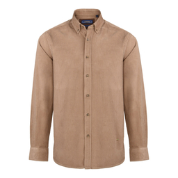 پیراهن مخمل مردانه جی تی هوگرو (GT Hugero) کد 10262 رنگ طوسی