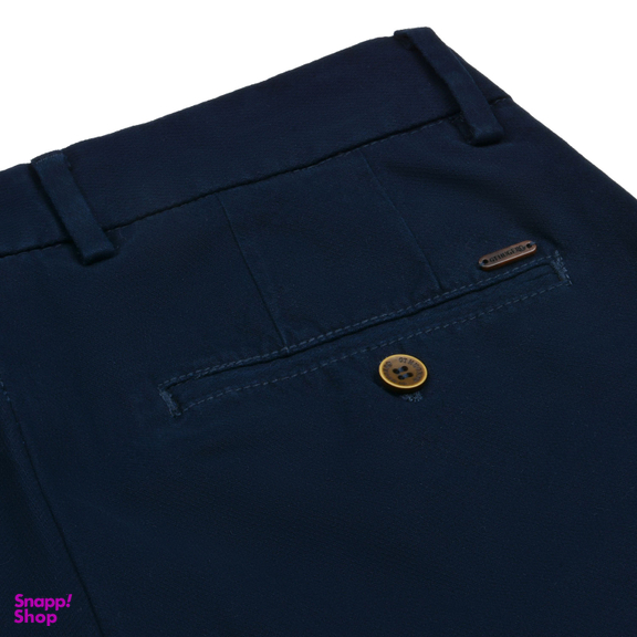 شلوار کتان مردانه جی تی هوگرو (GT Hugero) کد 10284 رنگ آبی تیره