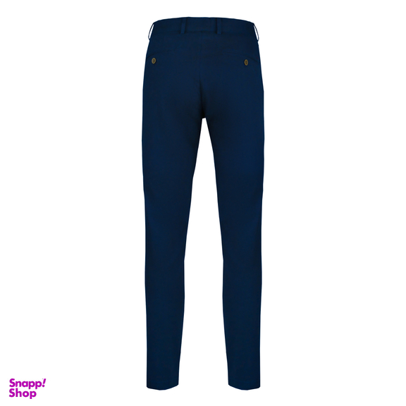 شلوار کتان مردانه جی تی هوگرو (GT Hugero) کد 10284 رنگ آبی تیره