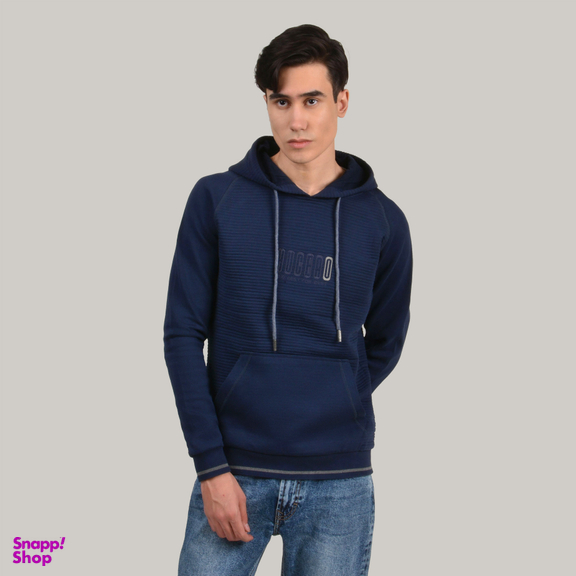 هودی مردانه جی تی هوگرو (GT Hugero) کد 10268 رنگ آبی تیره