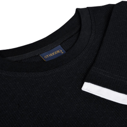 بلوز یقه گرد مردانه جی تی هوگرو (GT Hugero) کد 10271 رنگ مشکی