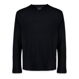 بلوز یقه گرد مردانه جی تی هوگرو (GT Hugero) کد 10271 رنگ طوسی روشن