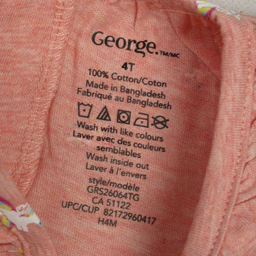 پیراهن نوزادی دخترانه جورج (George) مدل یونیکورن