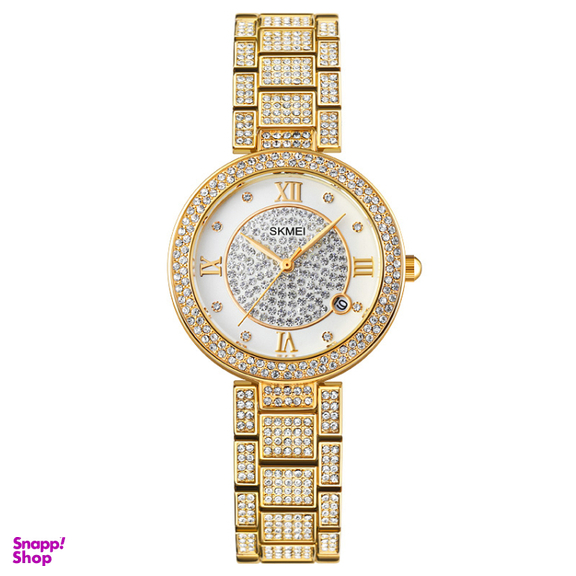 ساعت مچی عقربه ای زنانه اسکمی (Skmei) مدل 1739Gold