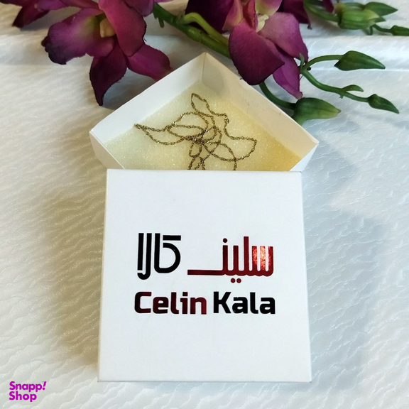 زنجیر نقره مردانه سلین کالا (Celin Kala) مدل دیسگو آبکاری طلایی