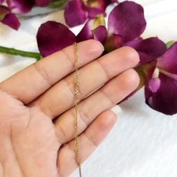 زنجیر نقره مردانه سلین کالا (Celin Kala) مدل دیسگو آبکاری طلایی