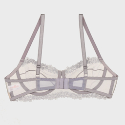 ست شورت و سوتین زنانه بارون (Barone) طرح A کد 2021 رنگ طوسی