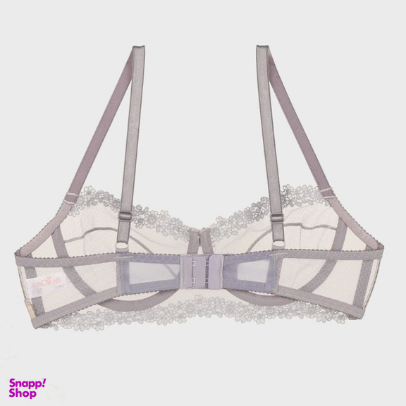 ست شورت و سوتین زنانه بارون (Barone) طرح A کد 2021 رنگ طوسی