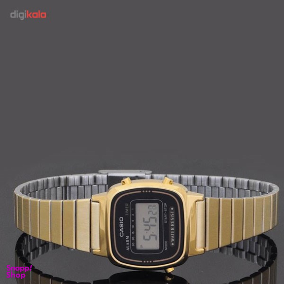 ساعت مچی دیجیتال زنانه کاسیو (Casio) مدل LA670WGA-1DF