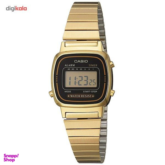 ساعت مچی دیجیتال زنانه کاسیو (Casio) مدل LA670WGA-1DF