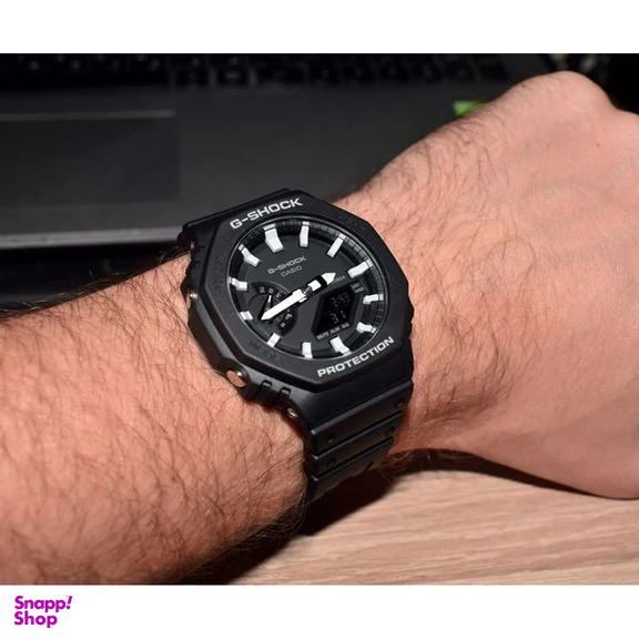 ساعت مچی عقربه ای مردانه کاسیو (Casio) مدل جی شاک کد GA-2100-1ADR