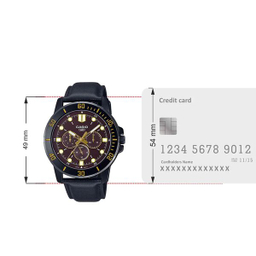 ساعت مچی عقربه‌ای مردانه کاسیو (Casio) مدل MTP-VD300BL-5EUDF