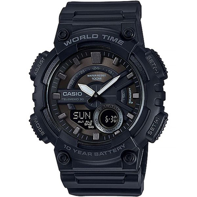 ساعت مچی عقربه ای مردانه کاسیو (Casio) مدل AEQ-110W-1BVDF
