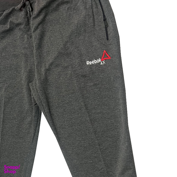 شلوارک مردانه طرح Reebok رنگ زغالی