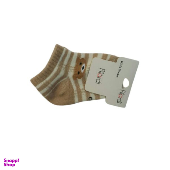 جوراب نوزادی فیلاردی طرح خرس مدل mp6660