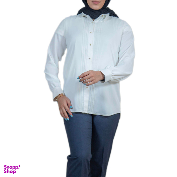 شومیز زنانه برندس (Berndes) رنگ سفید کد 30621C11