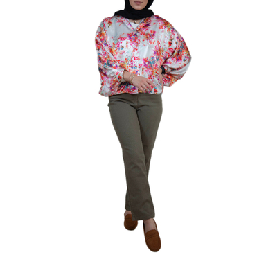 شومیز زنانه برندس (Berndes) طرح گلدار کد 30654C12