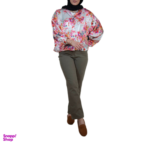 شومیز زنانه برندس (Berndes) طرح گلدار کد 30654C12