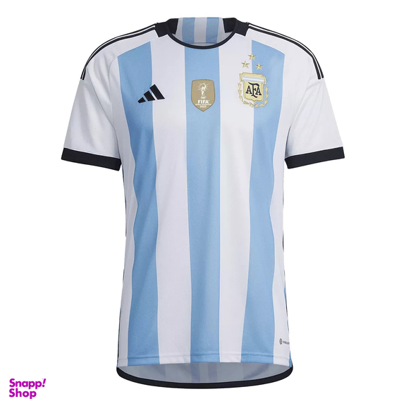 ست تیشرت و شلوارک ورزشی مردانه مدل آرژانتین Home WC 2022