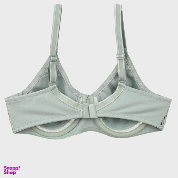 سوتین پرسی نخی فنردار آداک (Adak) کد 730 رنگ سبزآبی