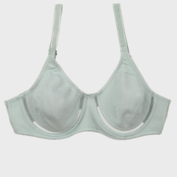 سوتین پرسی نخی فنردار آداک (Adak) کد 730 رنگ سبز‌آبی