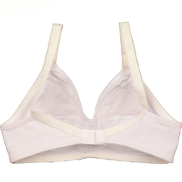 سوتین لاکرا بدون فنر ژوبین کد 3055 رنگ سفید