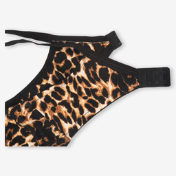 سوتین نخی فنردار آداک (Adak) طرح پلنگی کد 707 رنگ کرم