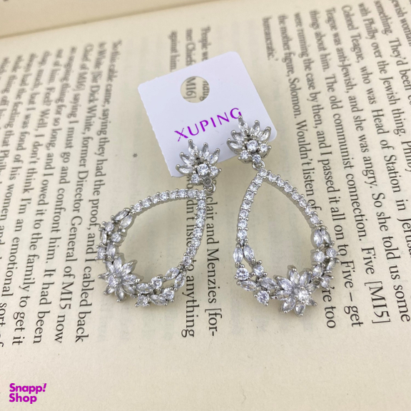 گوشواره زنانه ژوپینگ (Xuping) مدل جواهری کد E4387