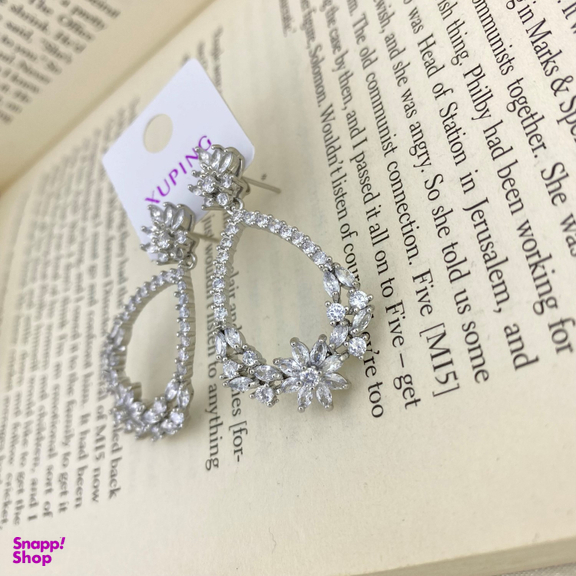 گوشواره زنانه ژوپینگ (Xuping) مدل جواهری کد E4387
