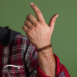 دستبند مردانه ریسه گالری (Ri3 Gallery) مدل افسانه‌ای 1458