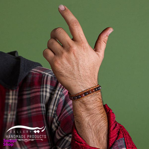 دستبند مردانه ریسه گالری (Ri3 Gallery) مدل افسانه‌ای 1458