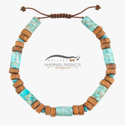 دستبند مردانه ریسه گالری (Ri3 Gallery) مدل کمپ هفت سنگ 1452