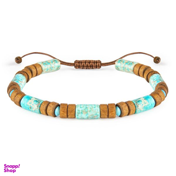 دستبند مردانه ریسه گالری (Ri3 Gallery) مدل کمپ هفت سنگ 1452