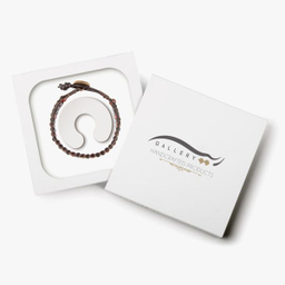 دستبند مردانه ریسه گالری (Ri3 Gallery) مدل عقیق آتشین 1444