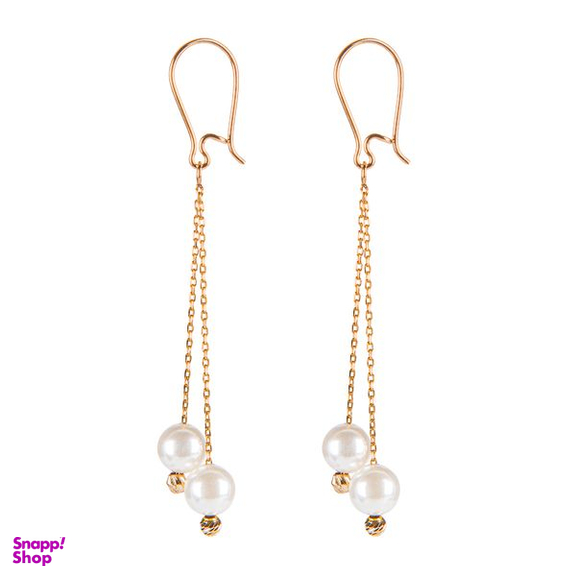 گوشواره طلا 18 عیار زنانه ریسه گالری (Ri3 Gallery) مدل لیونا 3083