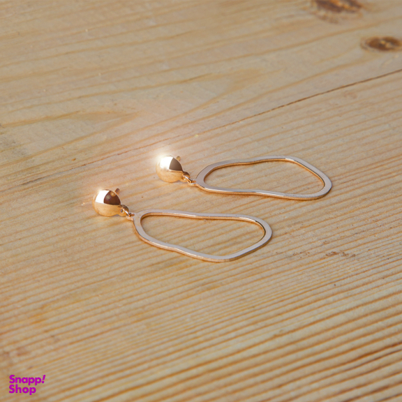 گوشواره طلا 18 عیار زنانه ریسه گالری (Ri3 Gallery) مدل 3045