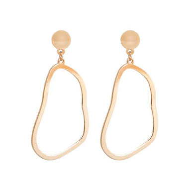 گوشواره طلا 18 عیار زنانه ریسه گالری (Ri3 Gallery) مدل 3045