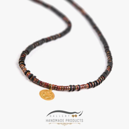 گردنبند طلا 18 عیار مردانه ریسه گالری (Ri3 Gallery) مدل شیردال 5209