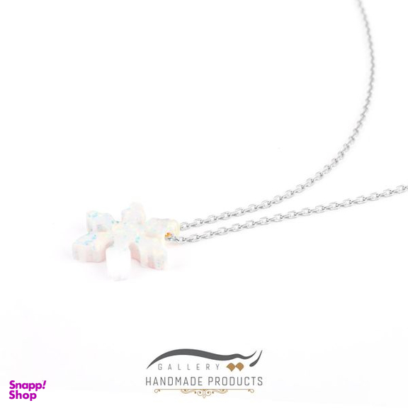 گردنبند نقره زنانه ریسه گالری (Ri3 Gallery) مدل اوپال برف 5274
