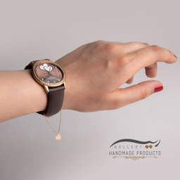 آویز ساعت طلا 18 عیار زنانه ریسه گالری (Ri3 Gallery) مدل 2004
