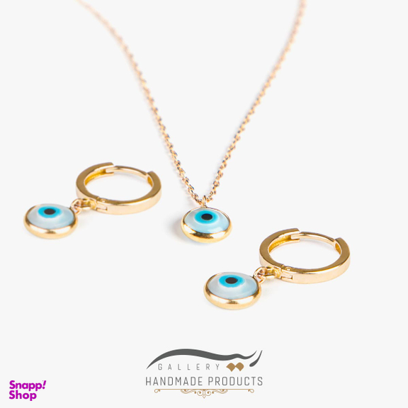 نیم ست طلا 18 عیار زنانه ریسه گالری (Ri3 Gallery) مدل 5060-3042