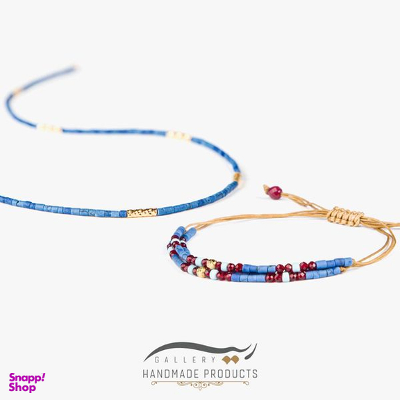نیم ست طلا 18 عیار زنانه ریسه گالری (Ri3 Gallery) مدل آشرام 1367-5166