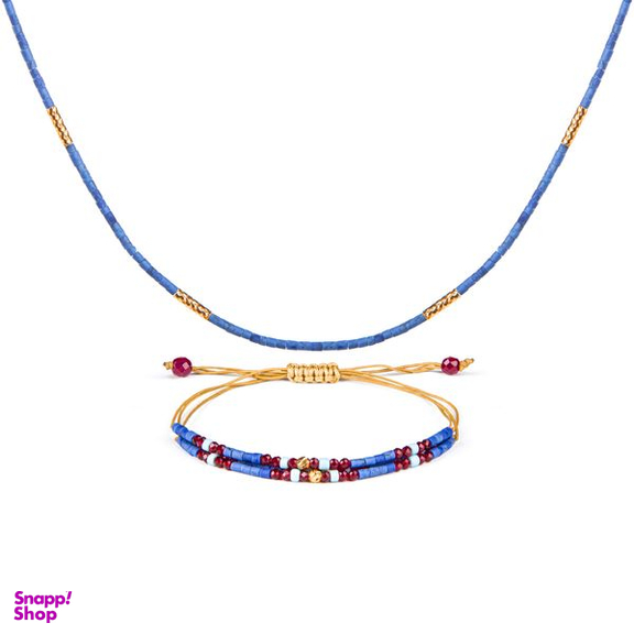 نیم ست طلا 18 عیار زنانه ریسه گالری (Ri3 Gallery) مدل آشرام 1367-5166