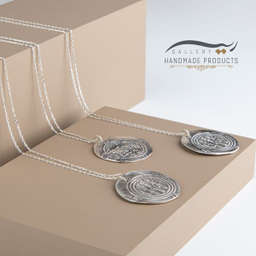 گردنبند نقره زنانه ریسه گالری (Ri3 Gallery) مدل ساسانی 5300