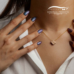 گردنبند نقره زنانه ریسه گالری (Ri3 Gallery) مدل ونکلیف 5288