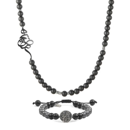 نیم ست نقره مردانه ریسه گالری (Ri3 Gallery) مدل هیچ کد 1215-5031
