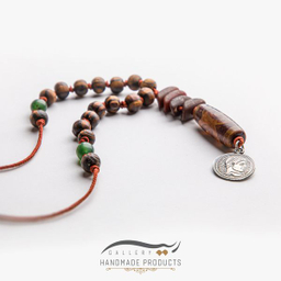نیم ست نقره مردانه ریسه گالری (Ri3 Gallery) مدل تبتی 1410-5248