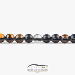 دستبند نقره مردانه ریسه گالری (Ri3 Gallery) مدل چشم ببر 1463